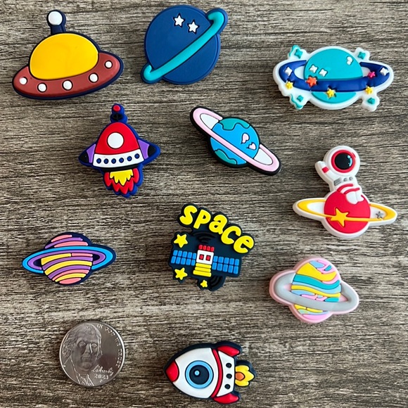 Accessories - Jibbitz. Space Jam 🌎🪐  Fits Crocs and similar.
